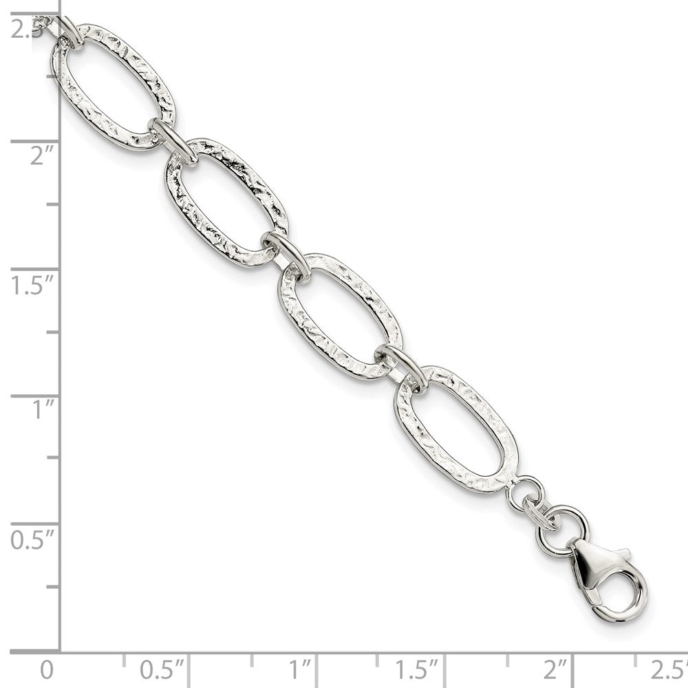Sterling Silver Fancy Bracelet 7.5 inches