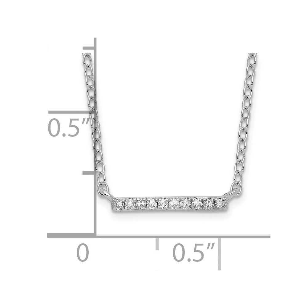 SS Diamond Pend Necklace
