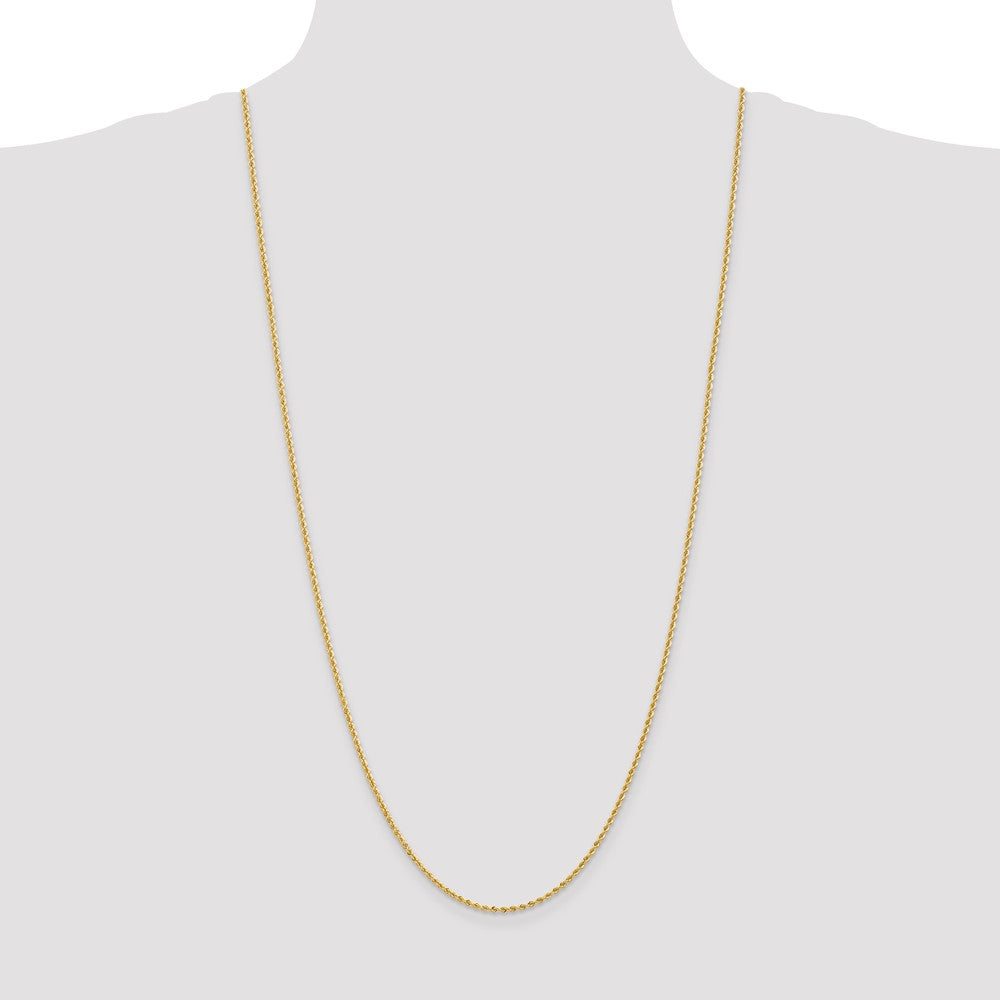 10k 2mm Regular Rope Chain