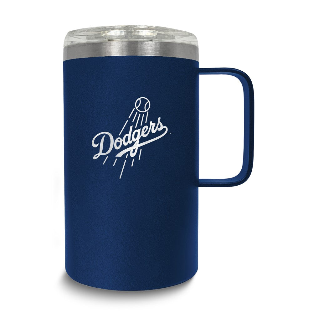 MLB Los Angeles Dodgers Stainless Steel 18 oz. Hustle Mug with Lid