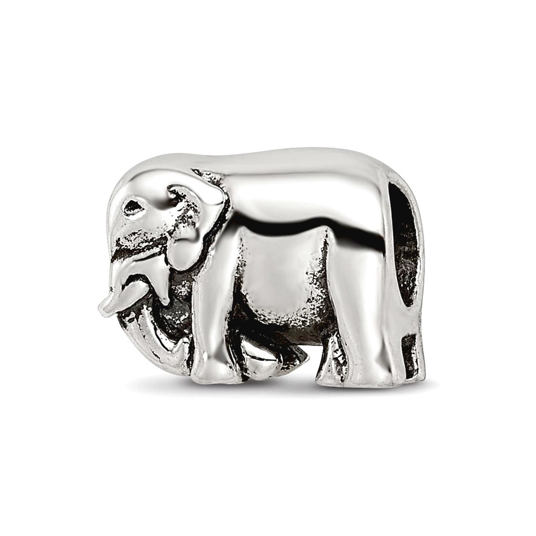 Sterling Silver Reflections Elephant Bead