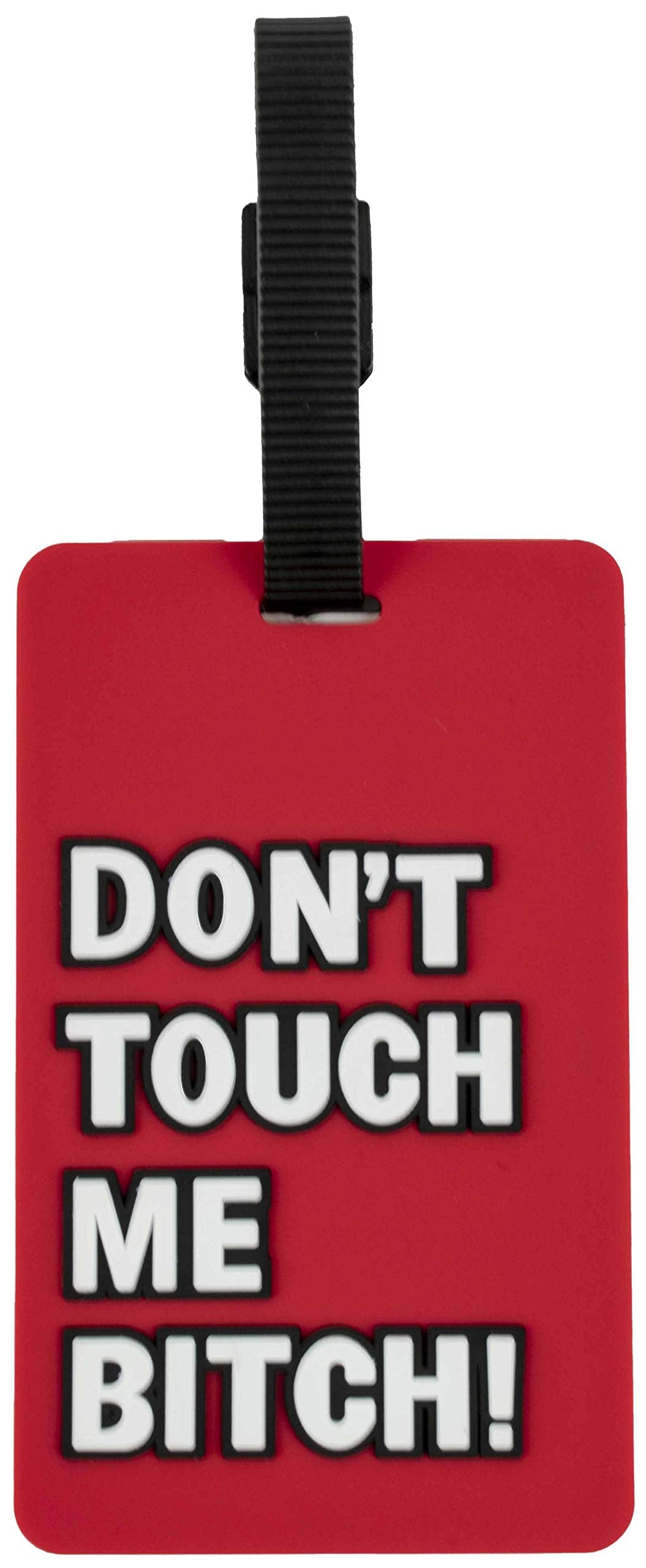 4-Piece DON'T TOUCH ME Luggage Tag Set QGM22555
