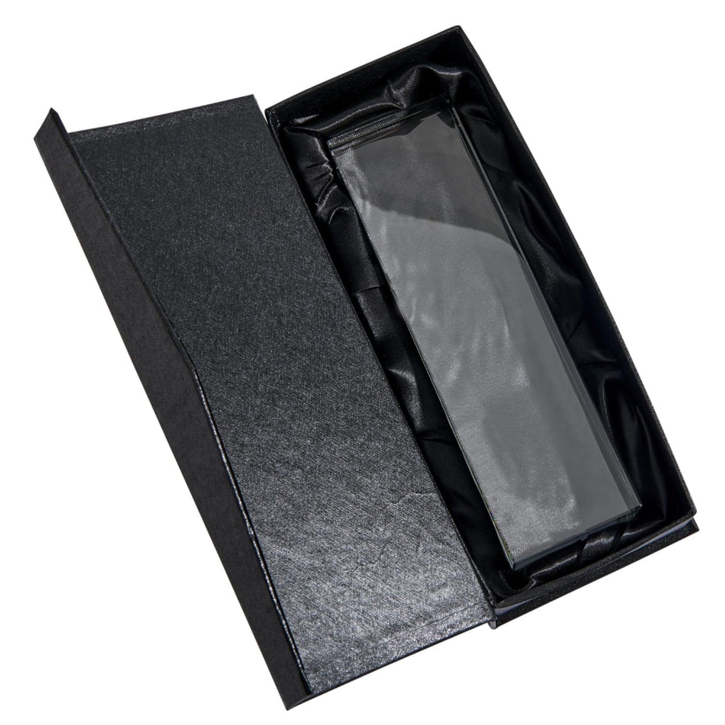 Plain Optic Glass Obelisk in Clear Color (2.75 in. L x 2.25 in. W x 7.8 in. H)