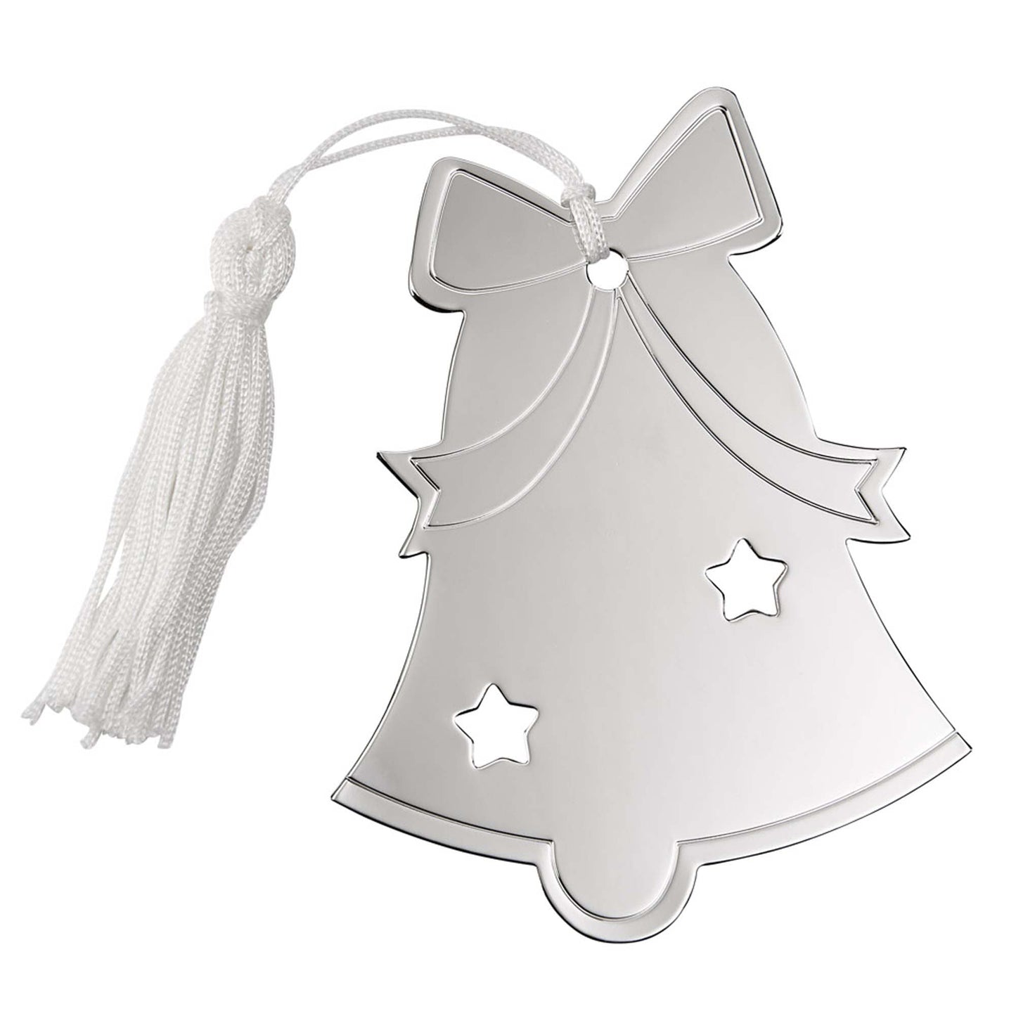Bell Ornament in Nickel