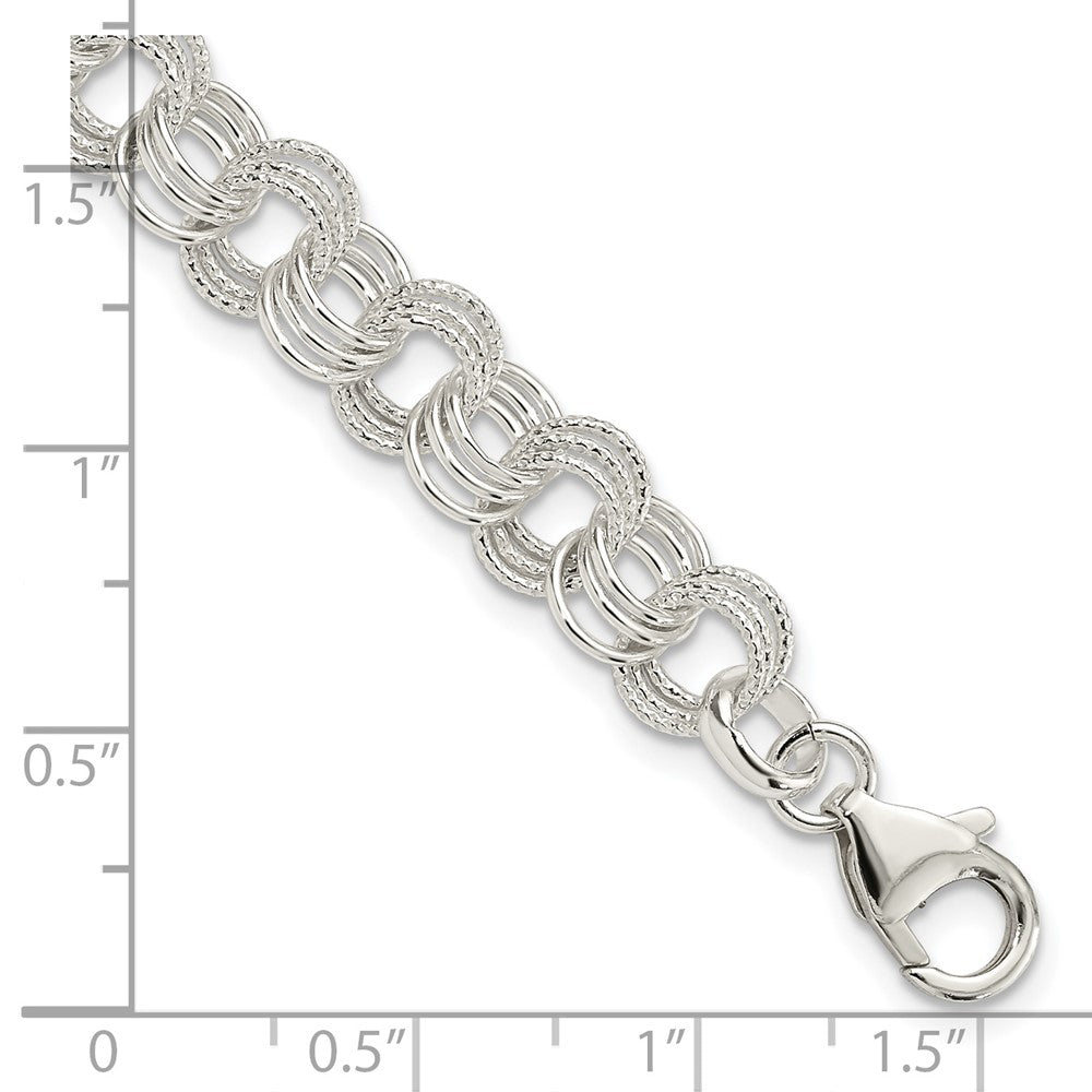 Sterling Silver Bracelet 7.5 inches