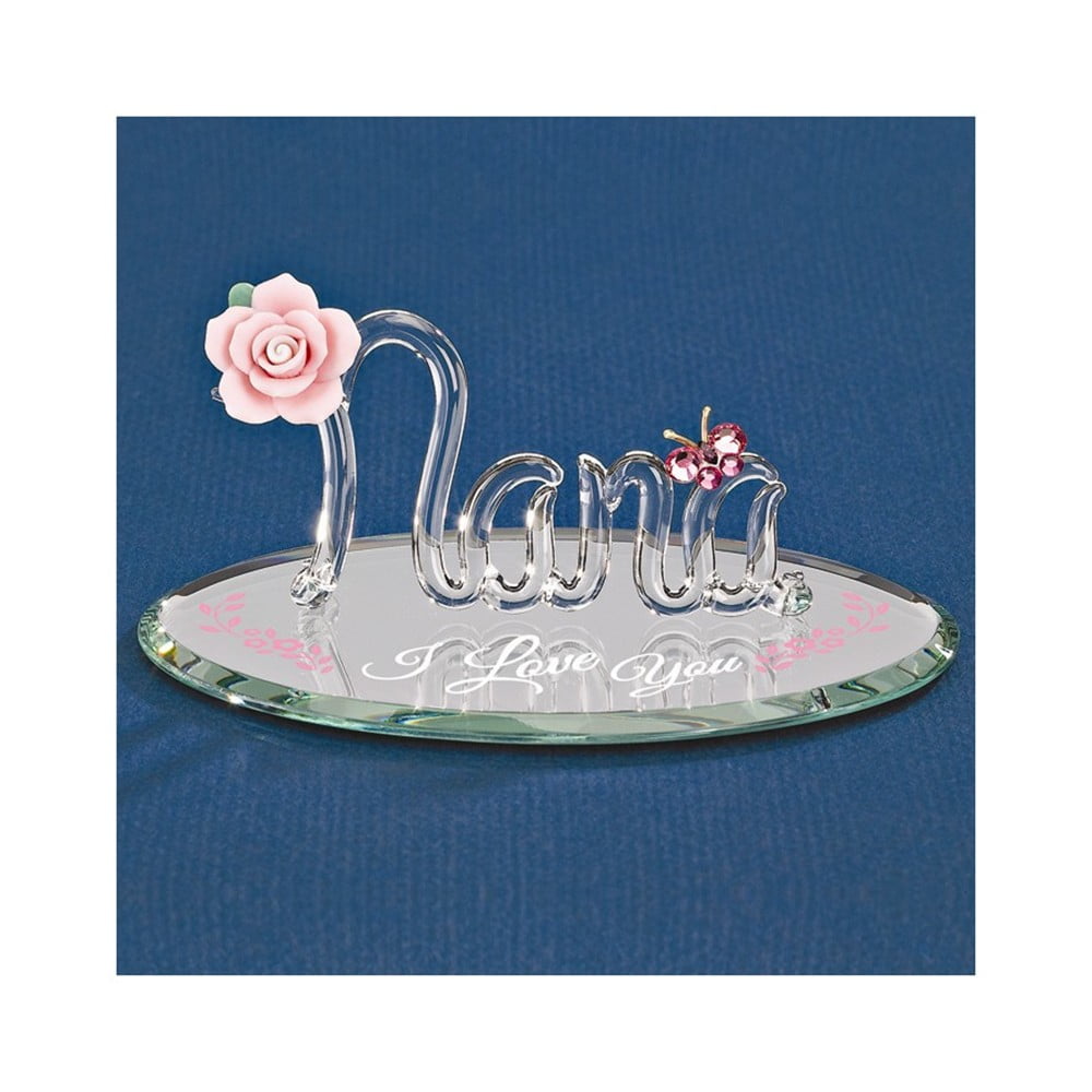 Glass Baron NANA I LOVE YOU Glass Figurine