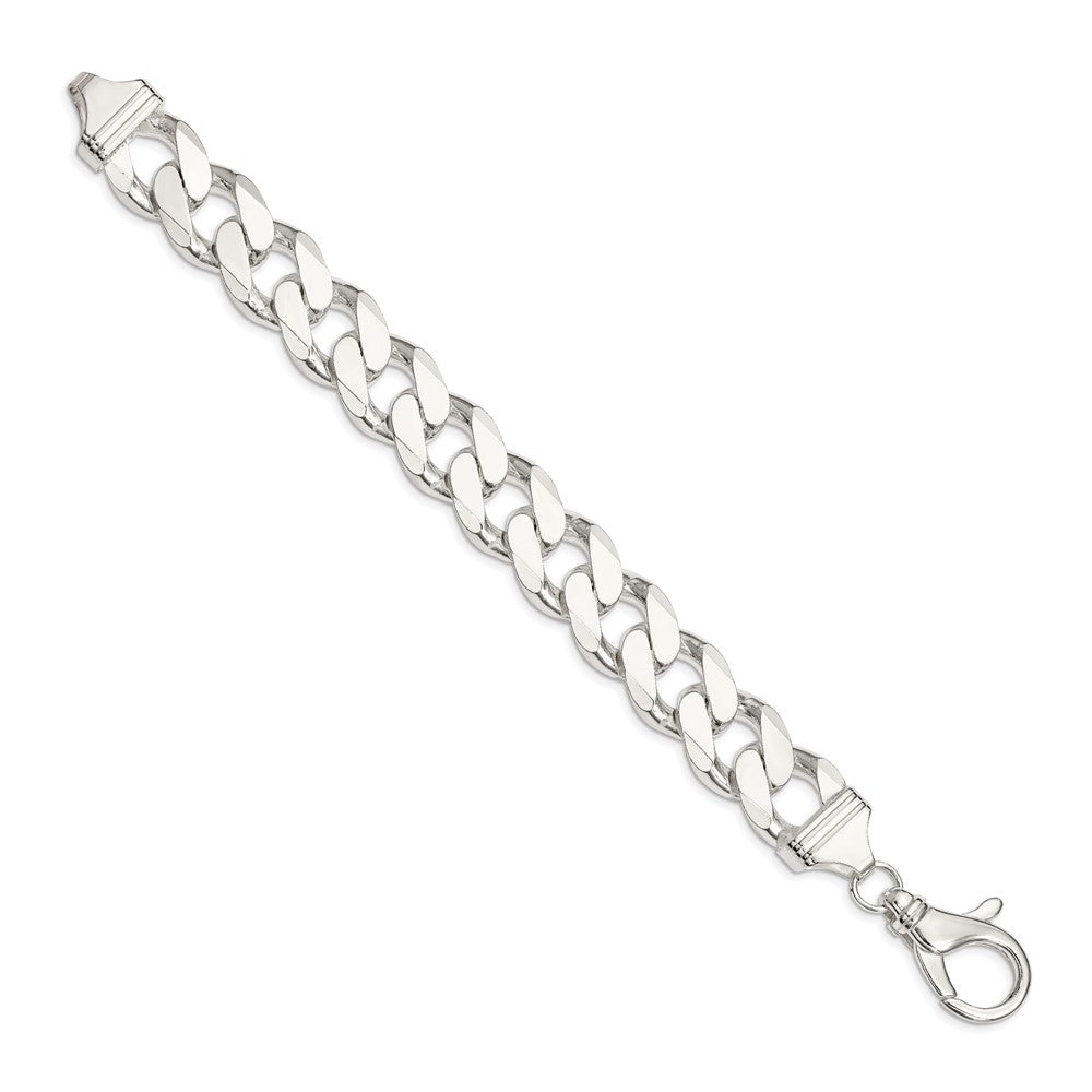 Sterling Silver 16.25mm Curb Chain 9 inches