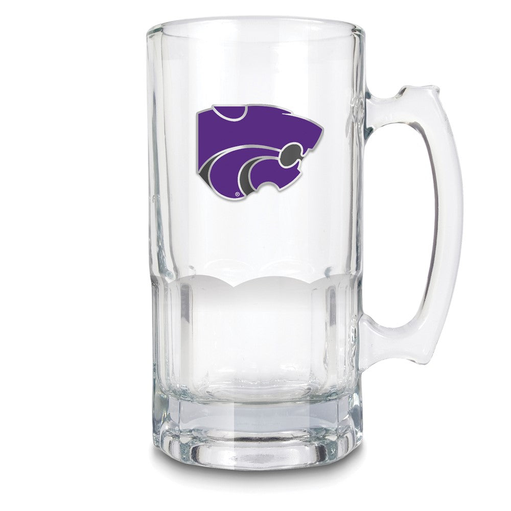 NCAA Kansas State University Glass 32 ounce Macho Mug