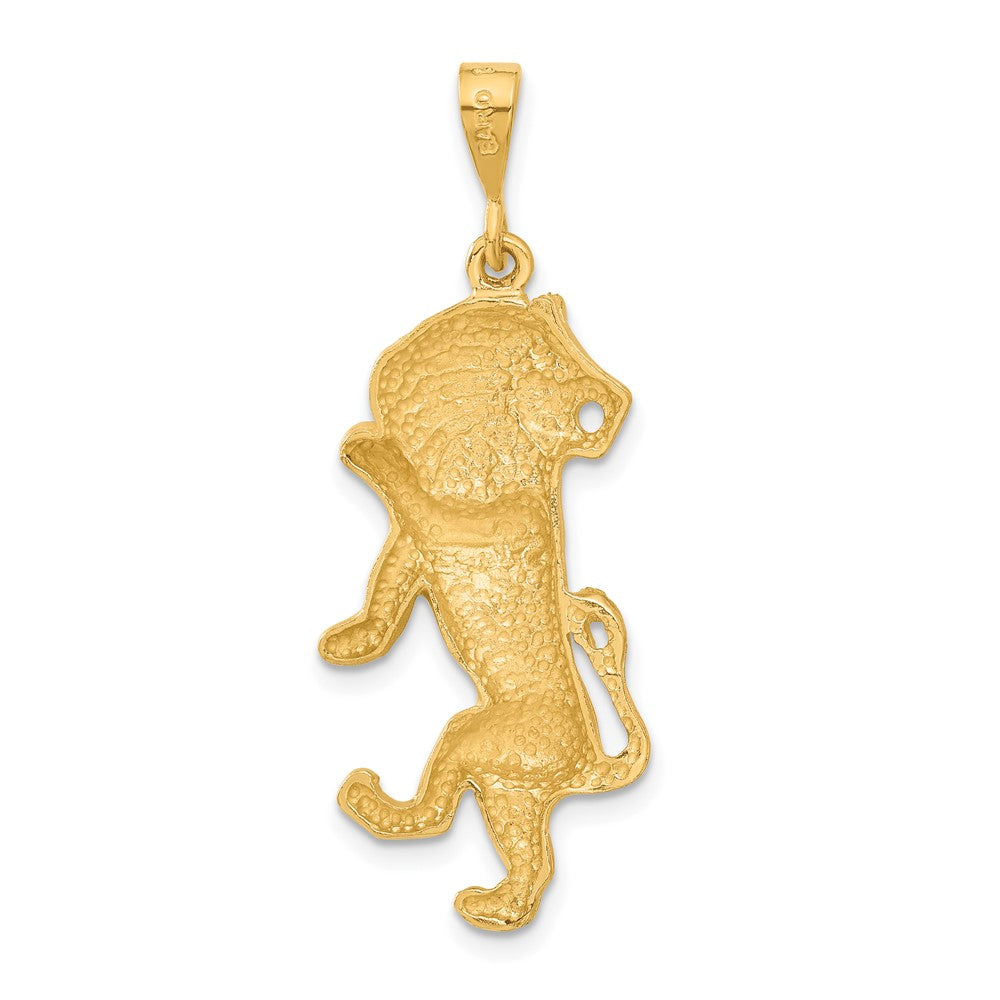 10k Leo Zodiac Charm