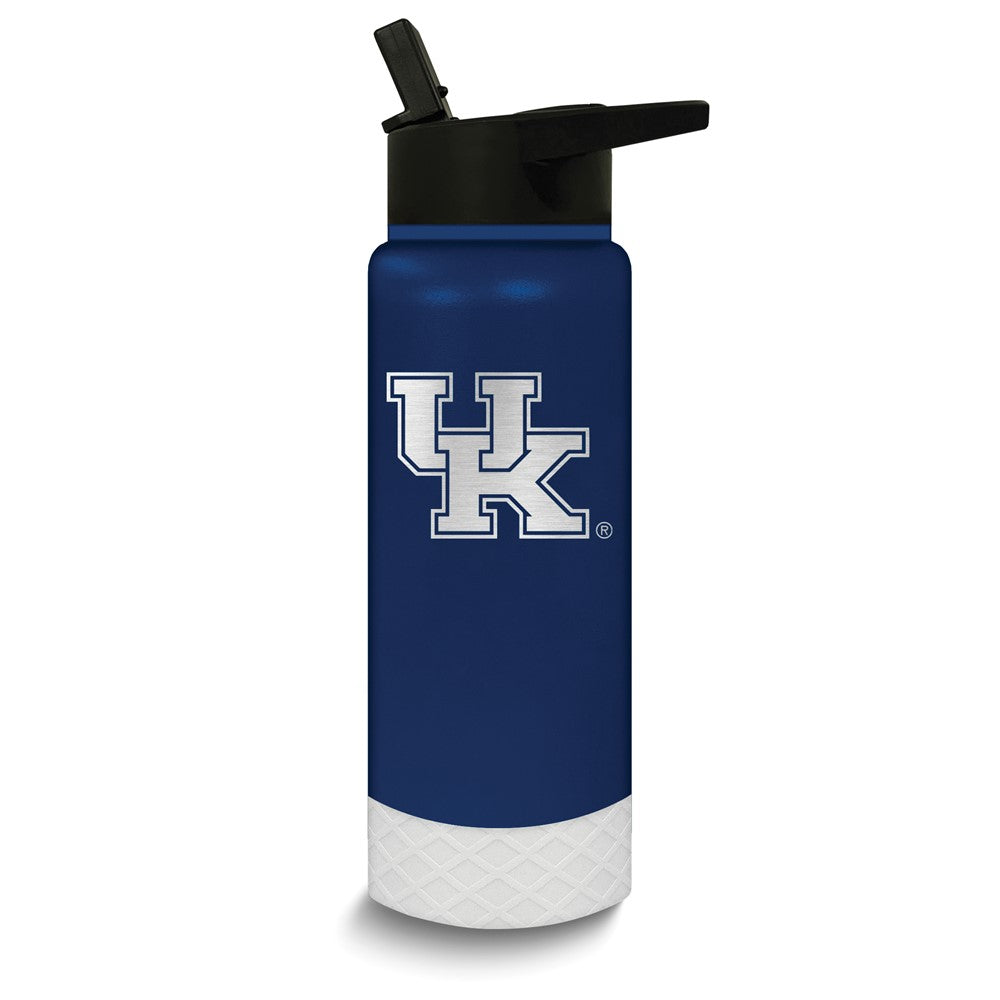 Collegiate University of Kentucky Stainless Steel Silicone Grip 24 oz. Water Bottle