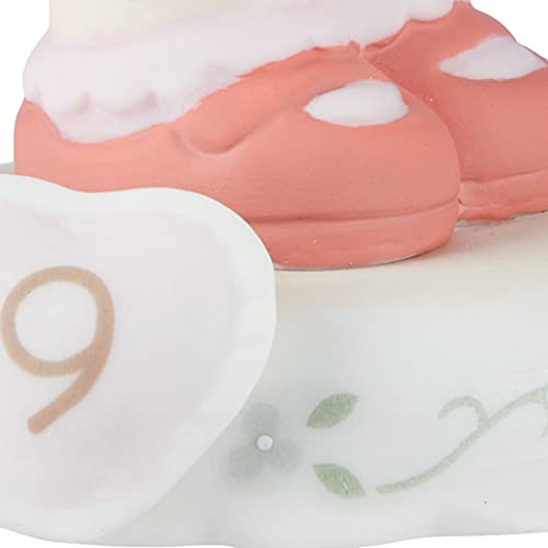 Precious Moments Growing Grace Age Nine Brunette Porcelain Figurine