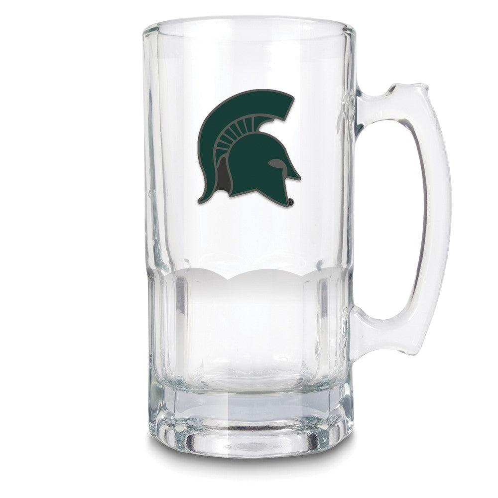 NCAA Michigan State University Glass 32 ounce Macho Mug