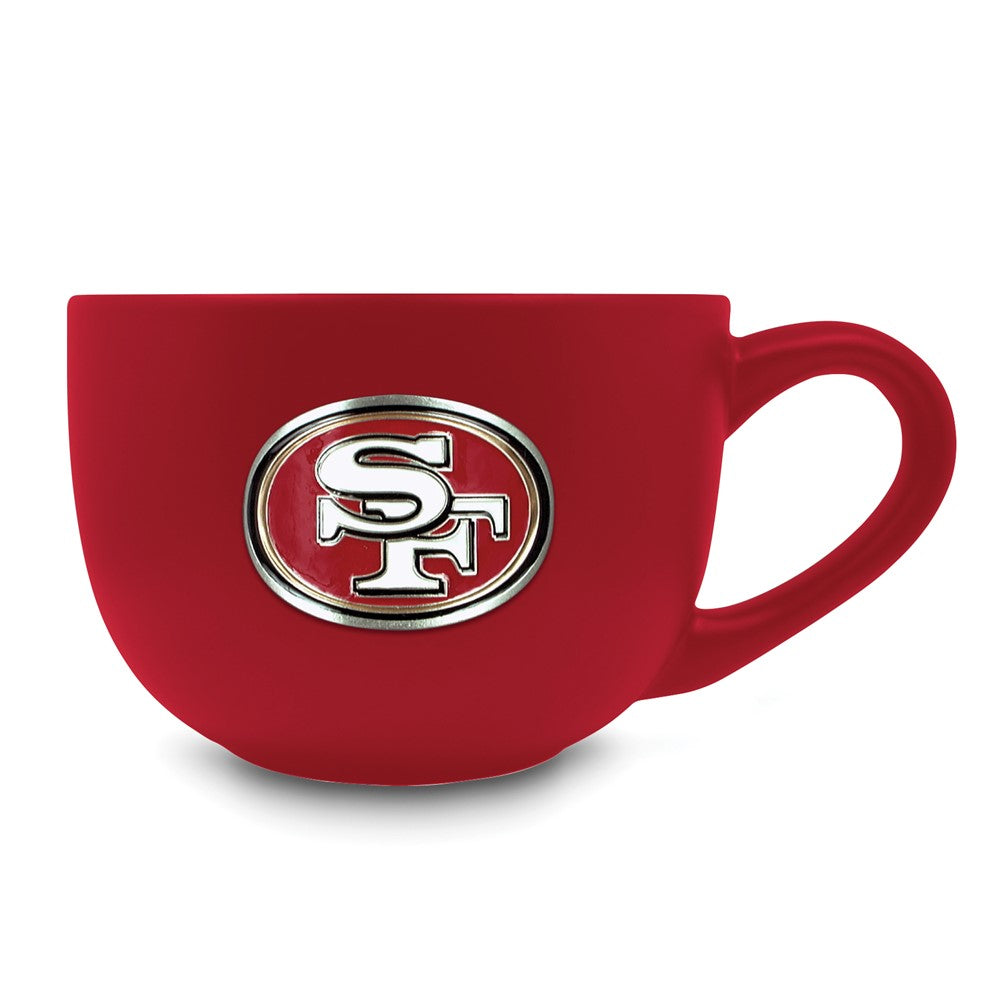 NFL San Francisco 49ers 23oz Double Ceramic Mug w/Laser Etched Logo