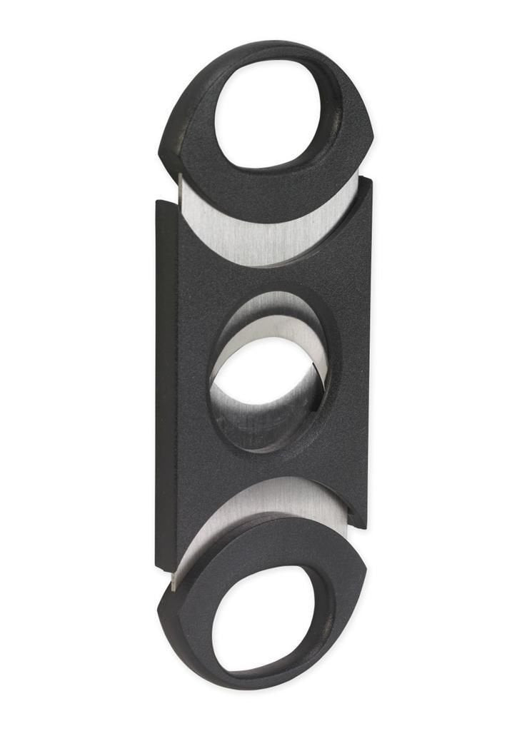 Vertigo Big Boy Black Plastic and Stainless Steel 64-Ring Gauge Cigar Cutter QGM15411