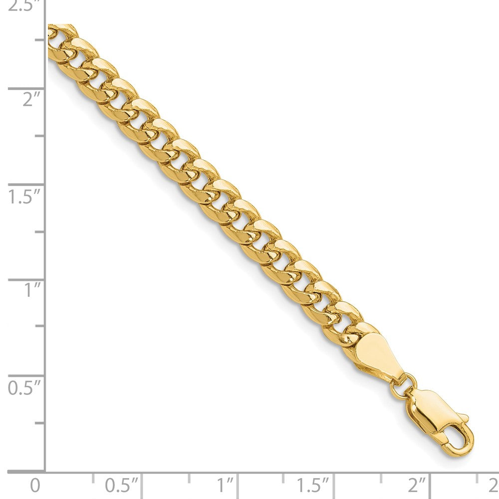 10k 5.25mm Semi-Solid Miami Cuban Chain