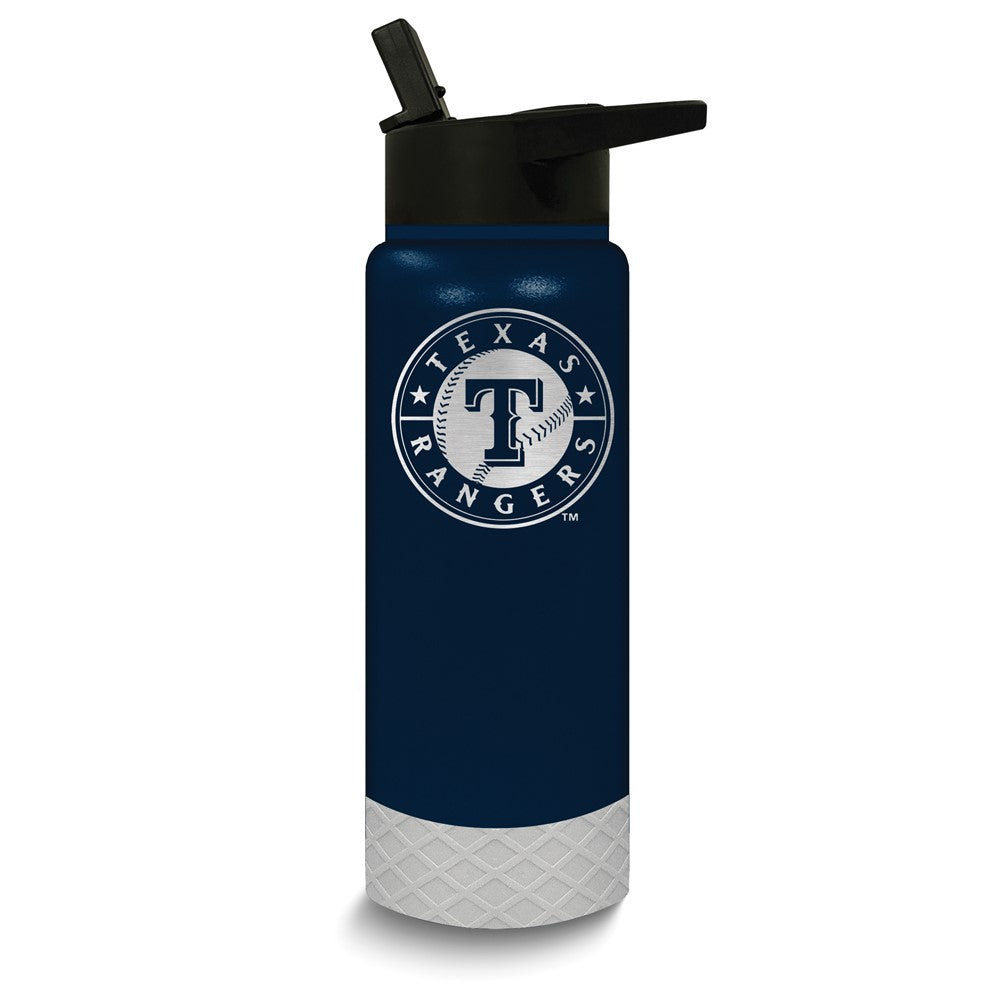 MLB Tampa Bay Devil Rays Stainless Steel Silicone Grip 24 oz. Water Bottle