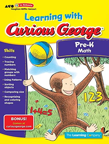 Learning with Curious George Pre-K Math The Learning Company
