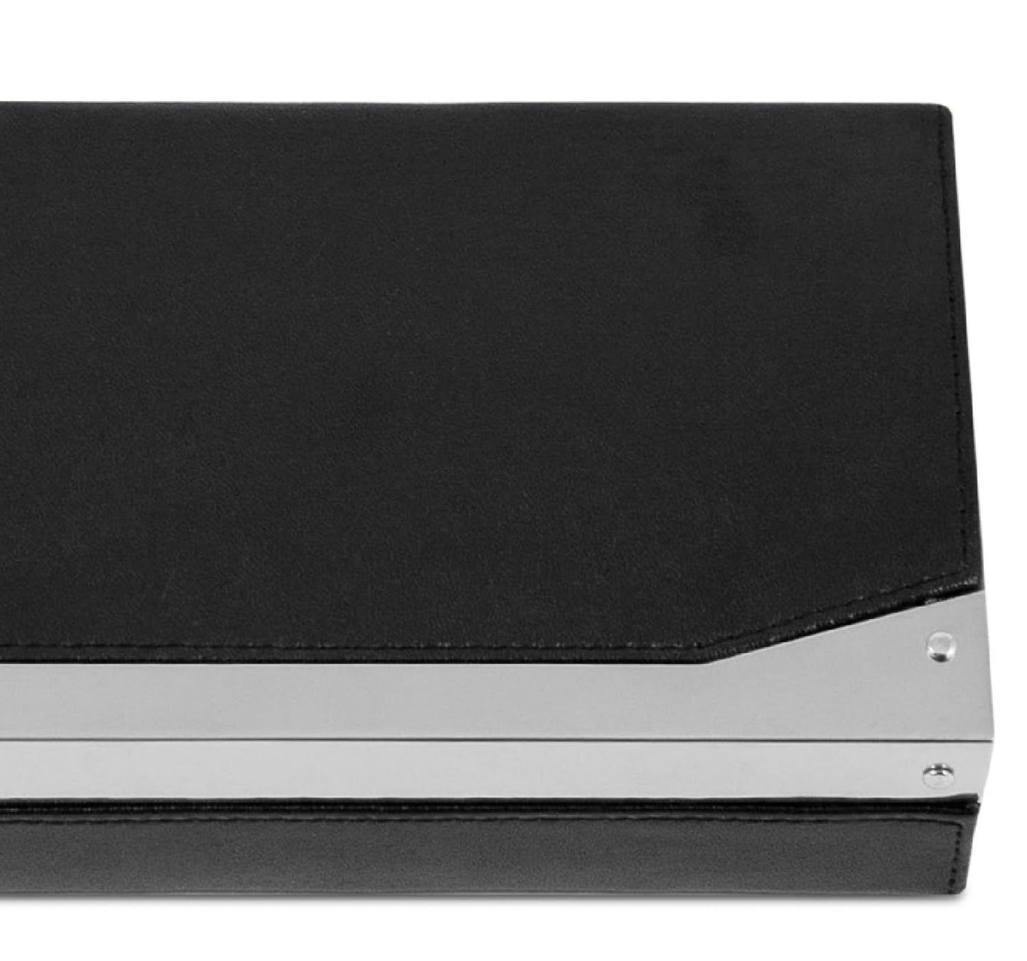 Bey-Berk Black Leather Humidor Gift Set