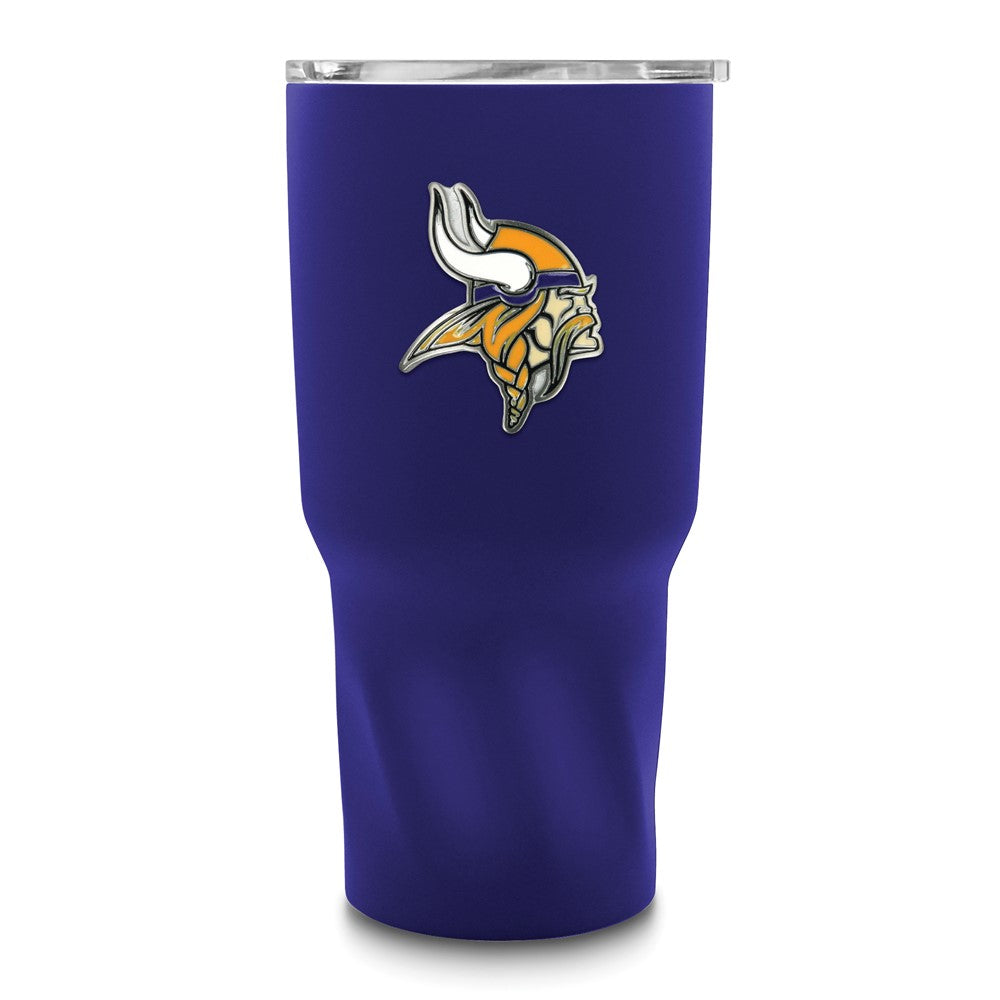 NFL Minnesota Vikings Stainless Steel 30 ounce Twist Tumbler with Emblem