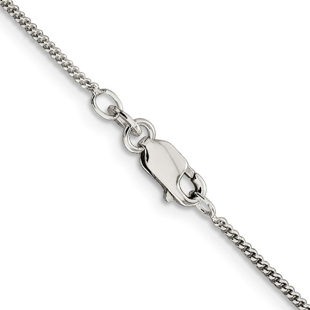 Sterling Silver 1.15mm Curb Chain 16 Inches