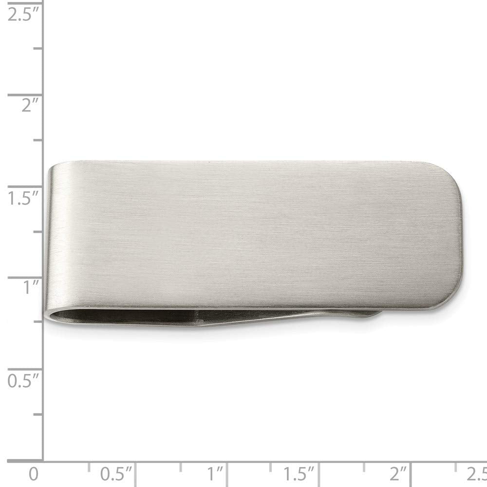 Primal Steel Stainless Steel Brushed Money Clip