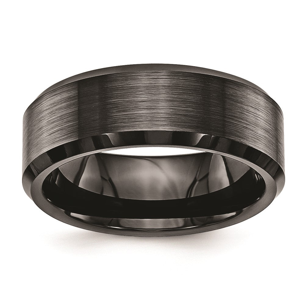 Ceramic 8 mm Grey Band