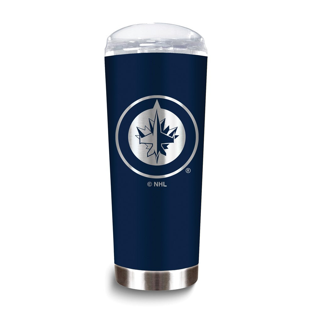 NHL Winnipeg Jets Stainless Steel 18 oz. Roadie Tumbler with Lid