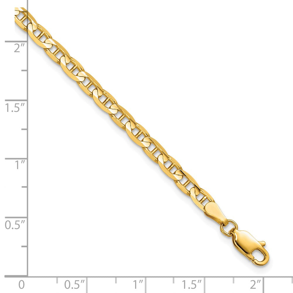 10k 3.75mm Concave Anchor Chain