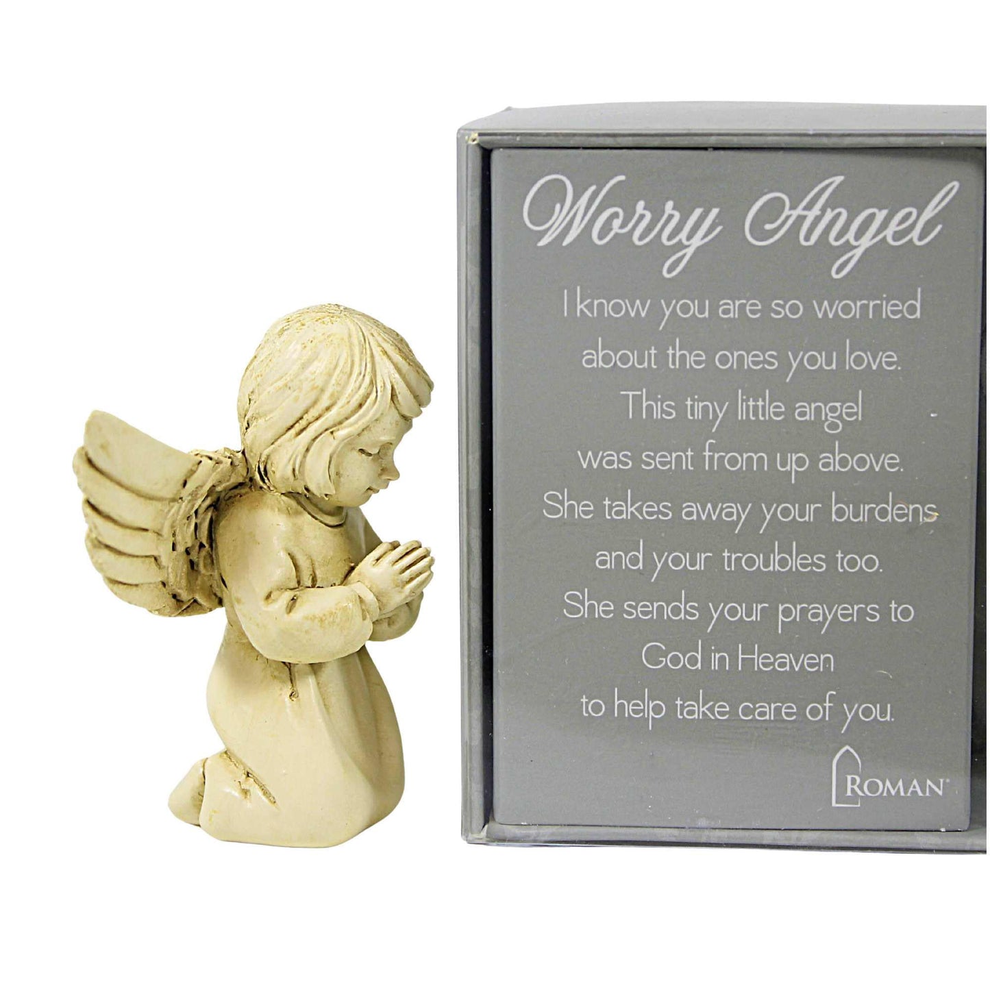 Worry Angel w/Prayer Message