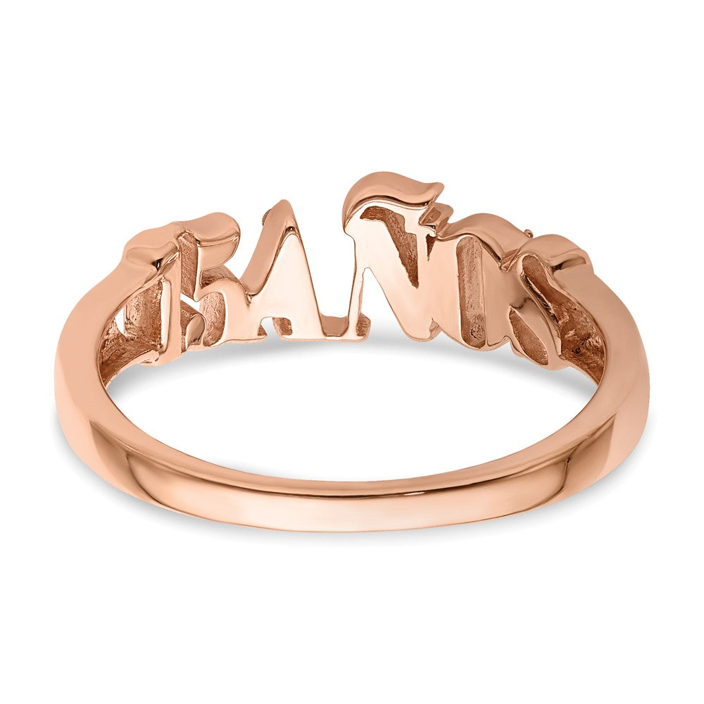 10k Rose Gold Dia Ring RD 6- .003ct, 11- .005ct - Mel:S33