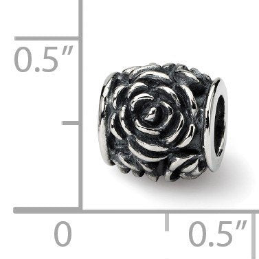 Sterling Silver Reflections Rose Bali Bead