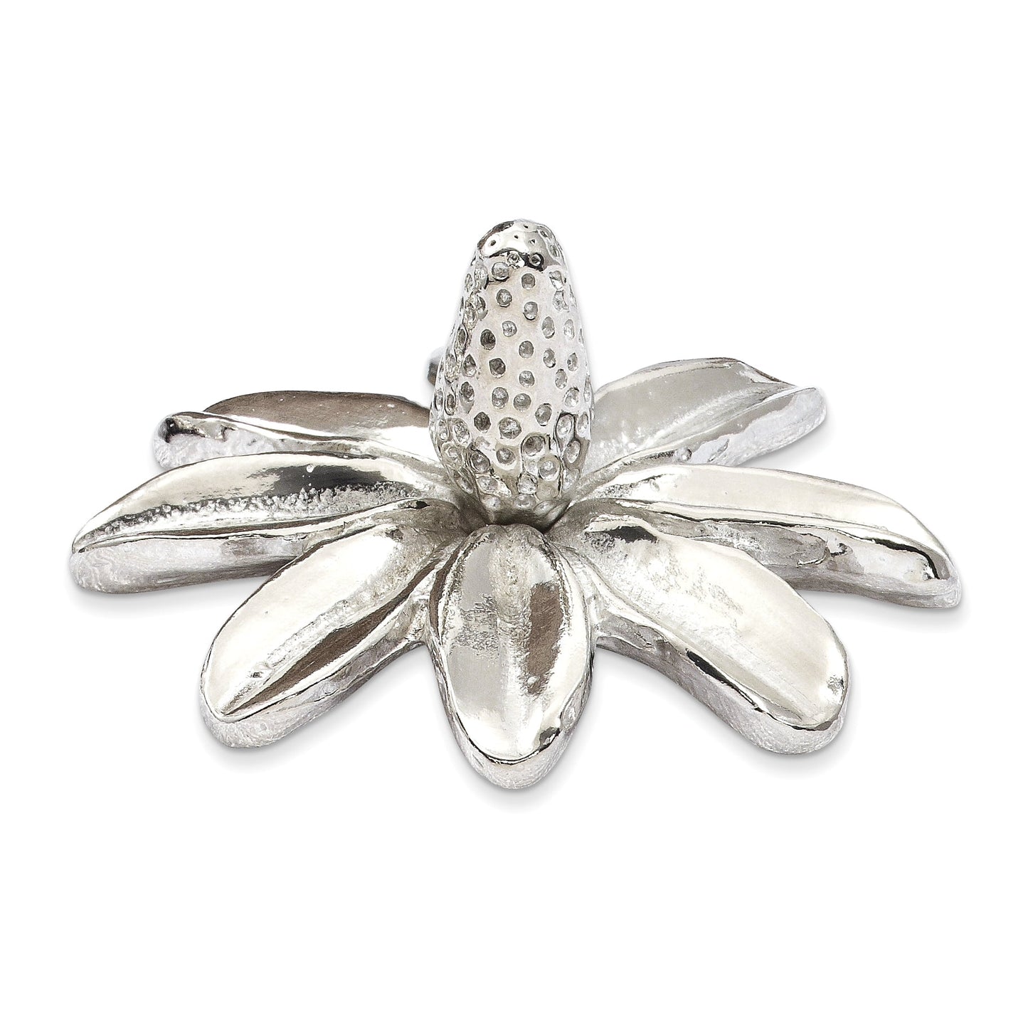 Handcrafted Tarnish-free Pewter Tiny Gardens Daisy Ring Holder QGM12043