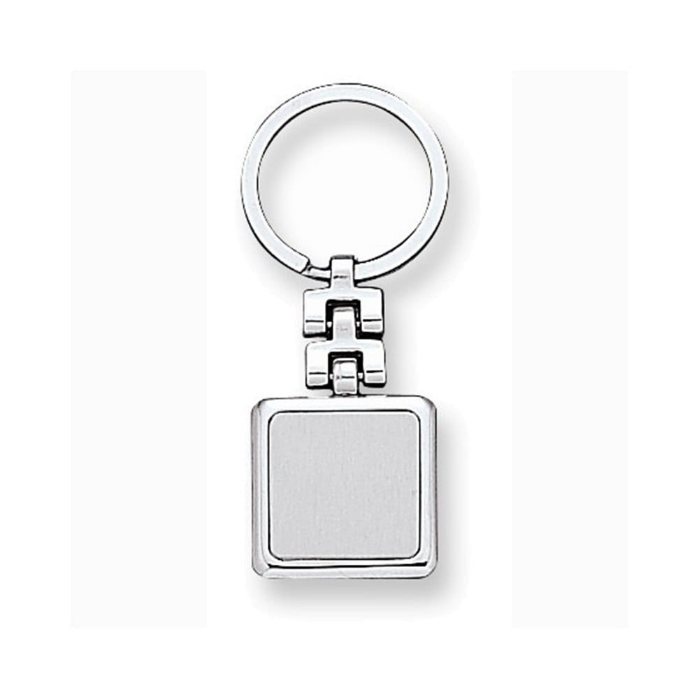 Silver-tone Metal Key Ring