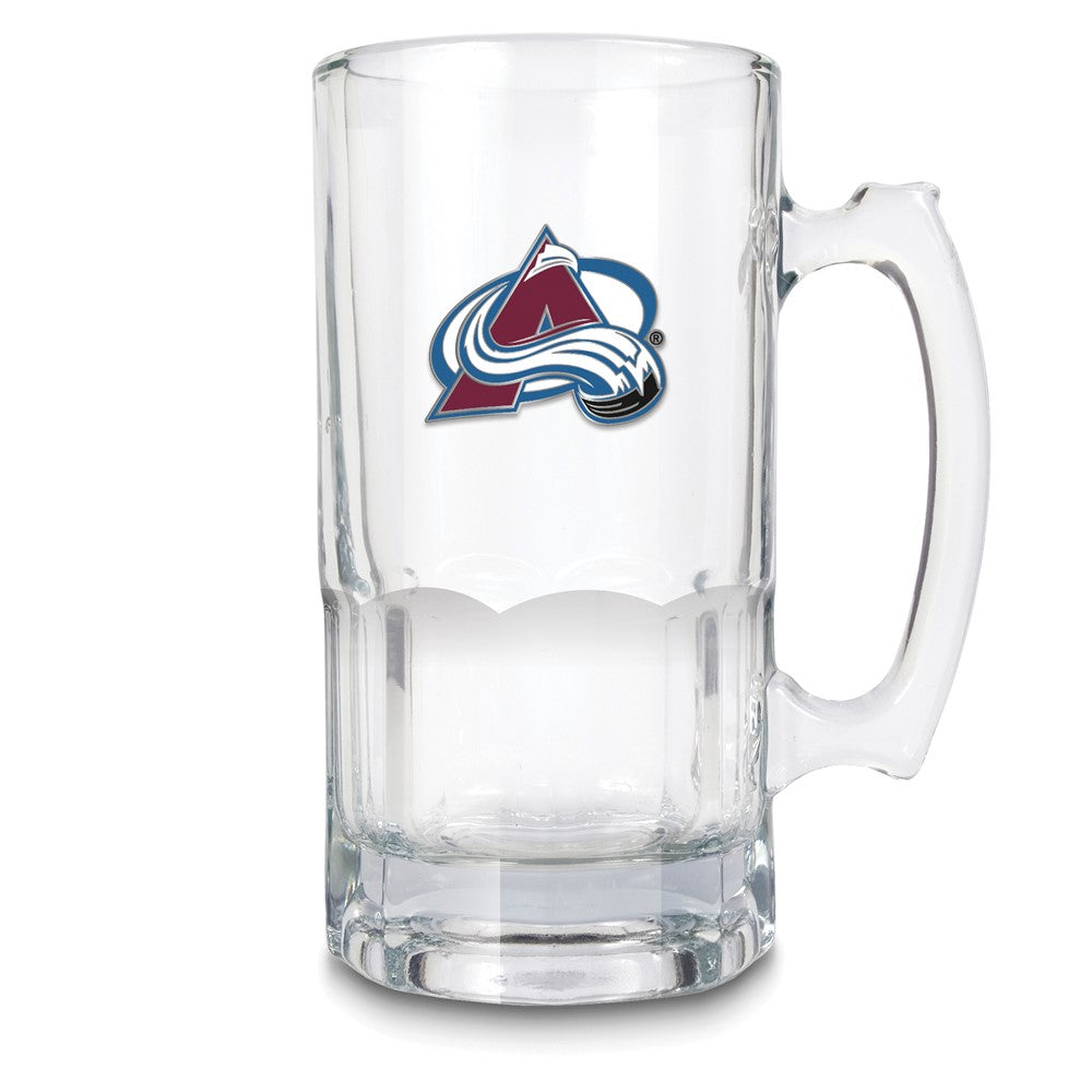 NHL Colorado Avalanche Glass 32 ounce Macho Mug