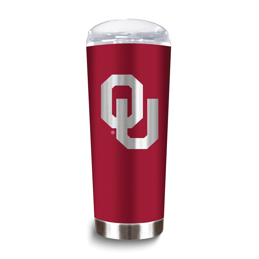 Collegiate University of Oklahoma Stainless Steel 18 oz. Roadie Tumbler with Lid
