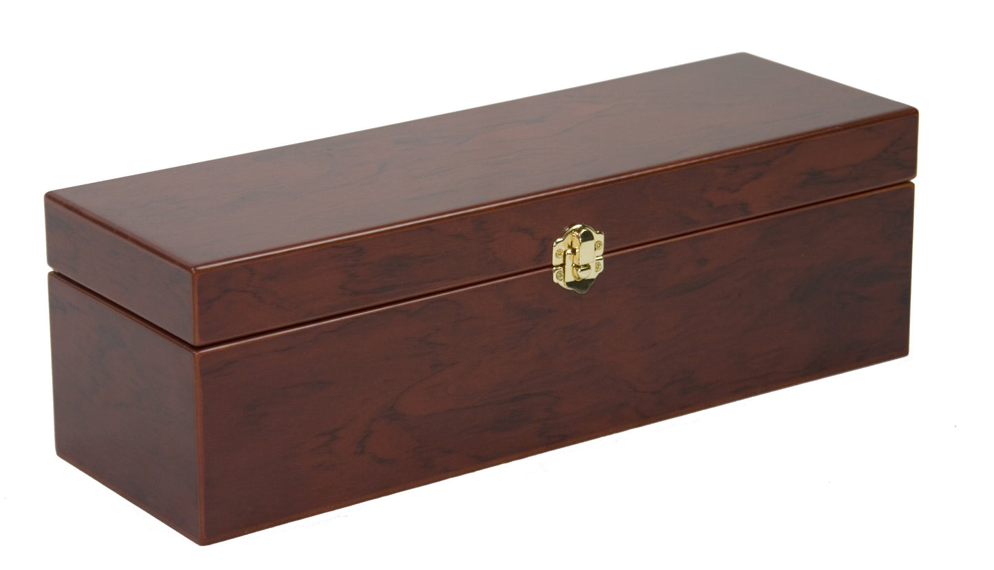 Wine Bottle Rosewood Gift Box With A Five Piece Bar Set