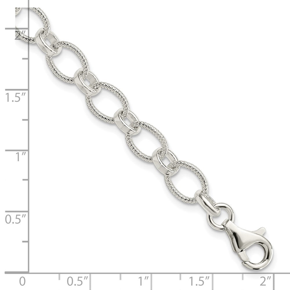 Sterling Silver Bracelet 8.5 inches