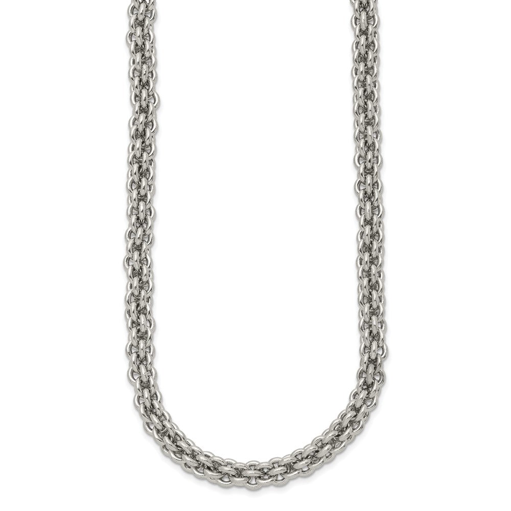 Stainless Steel Polished 24in Necklace
