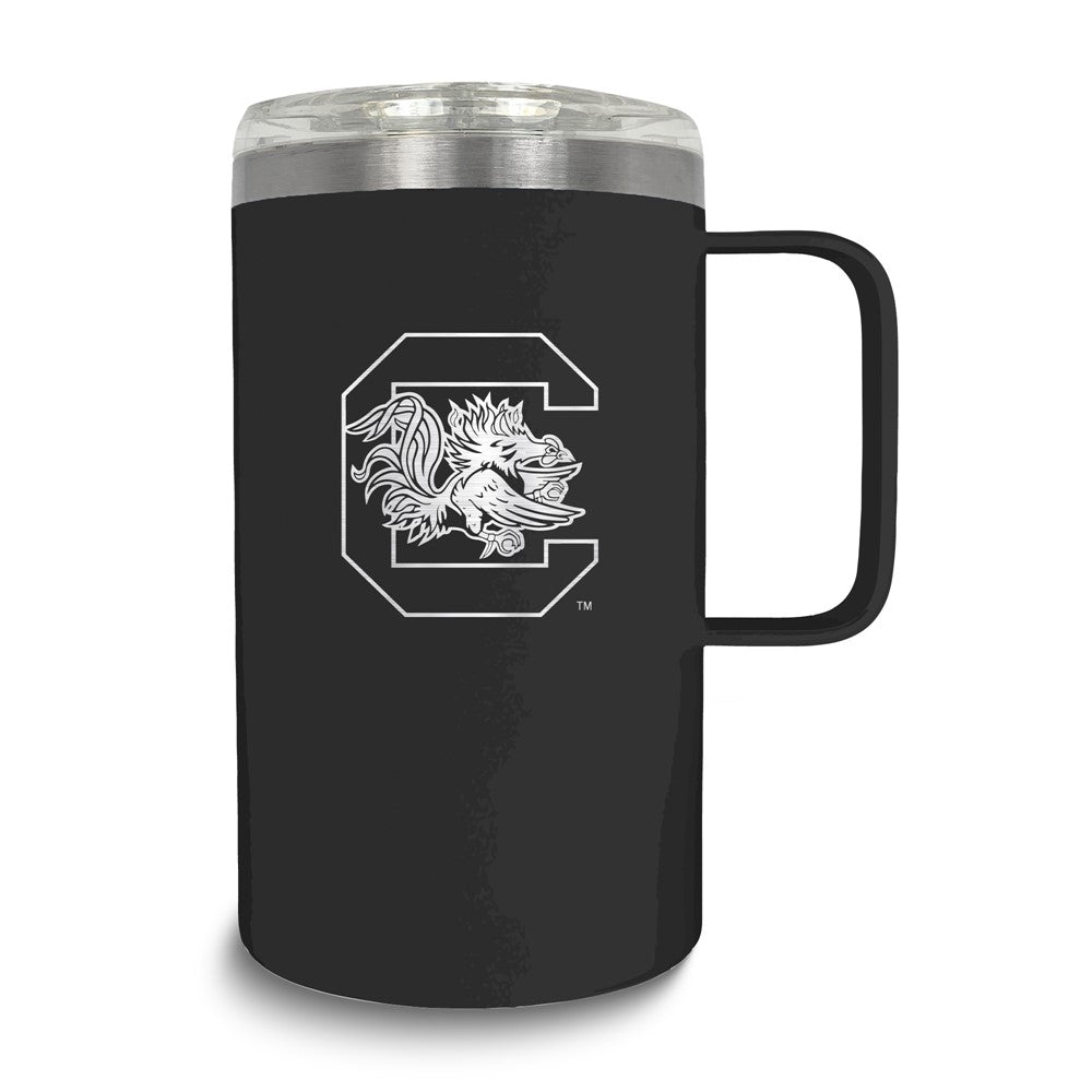 Collegiate University of South Carolina Stainless Steel 18 oz. Hustle Mug with Lid