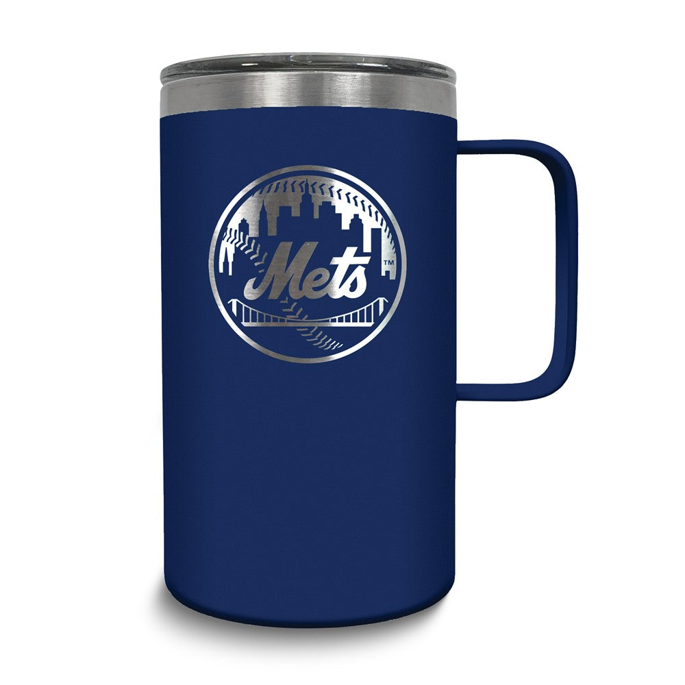 MLB New York Mets Stainless Steel 18 oz. Hustle Mug with Lid