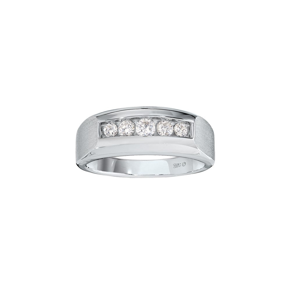 SS & GP IBGoodman Brown CZ complete Ring