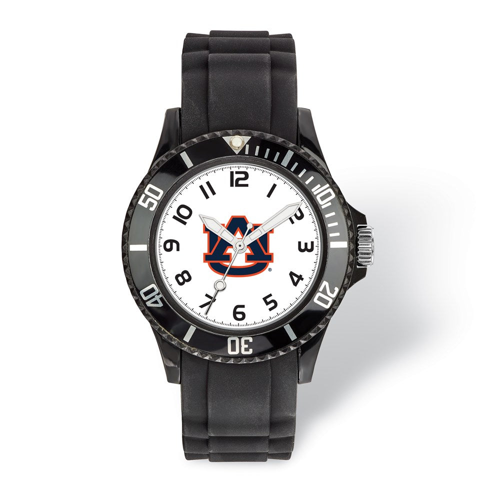 LogoArt Auburn University Scholastic Silicone Strap Quartz Watch QAU170