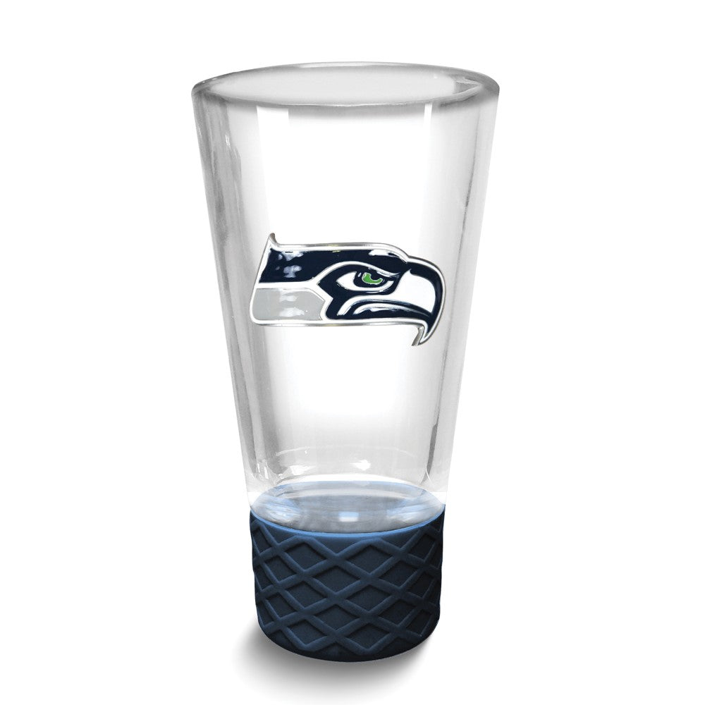 NFL Seattle Seahawks Collectors 4 oz. Shot Glass with Silicone Base