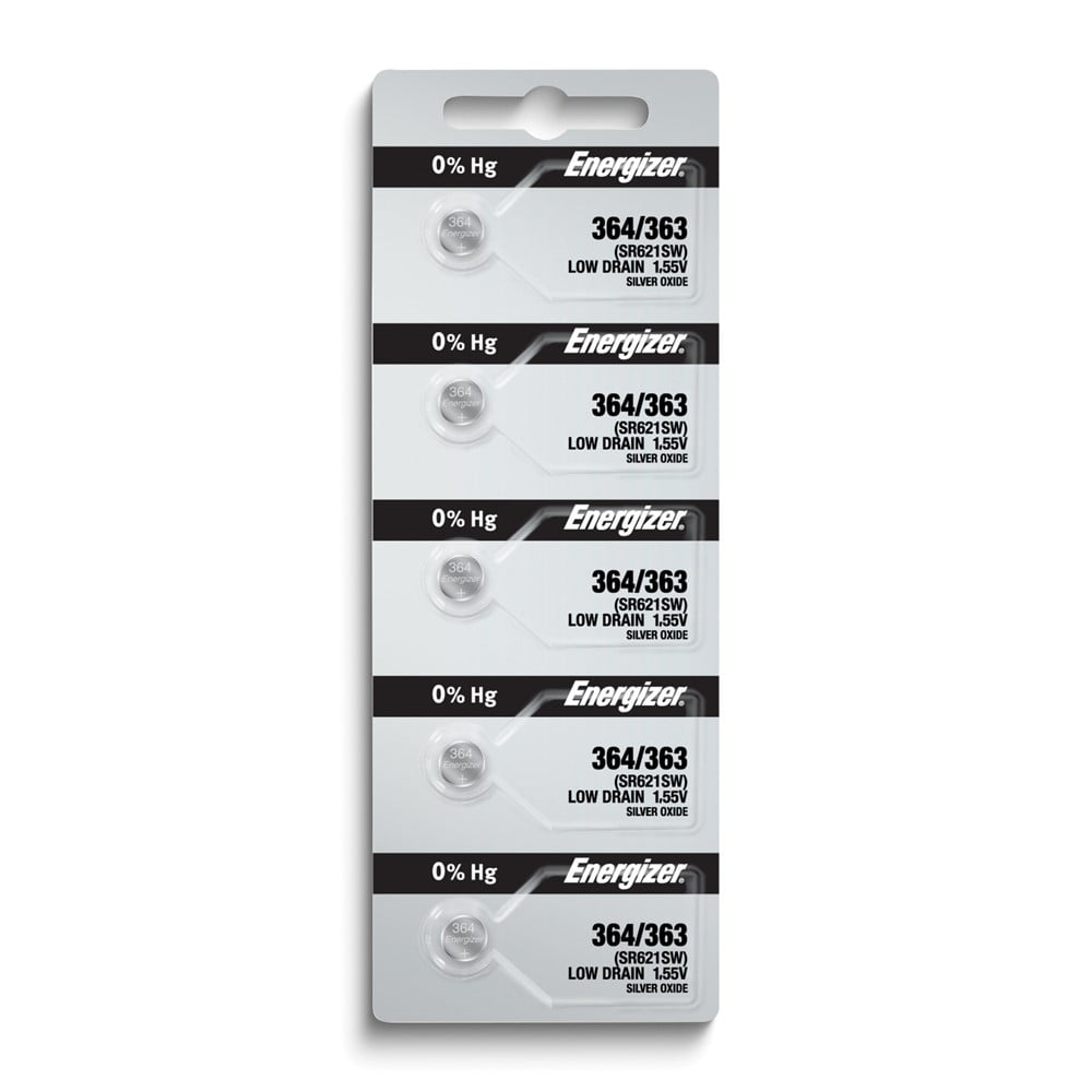 Energizer Holdings Inc E363/364 SR621SW WAT/CL BATT 364-363TZ