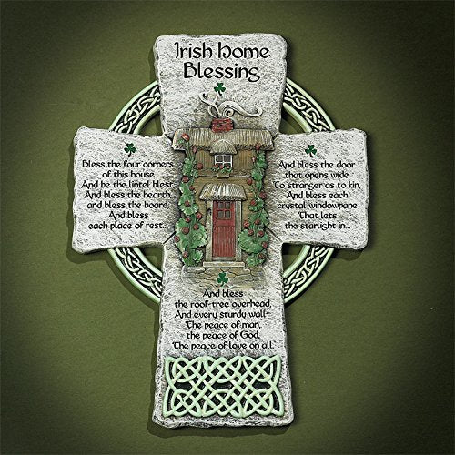 Abbey Gift Irish Home Blessing Cross
