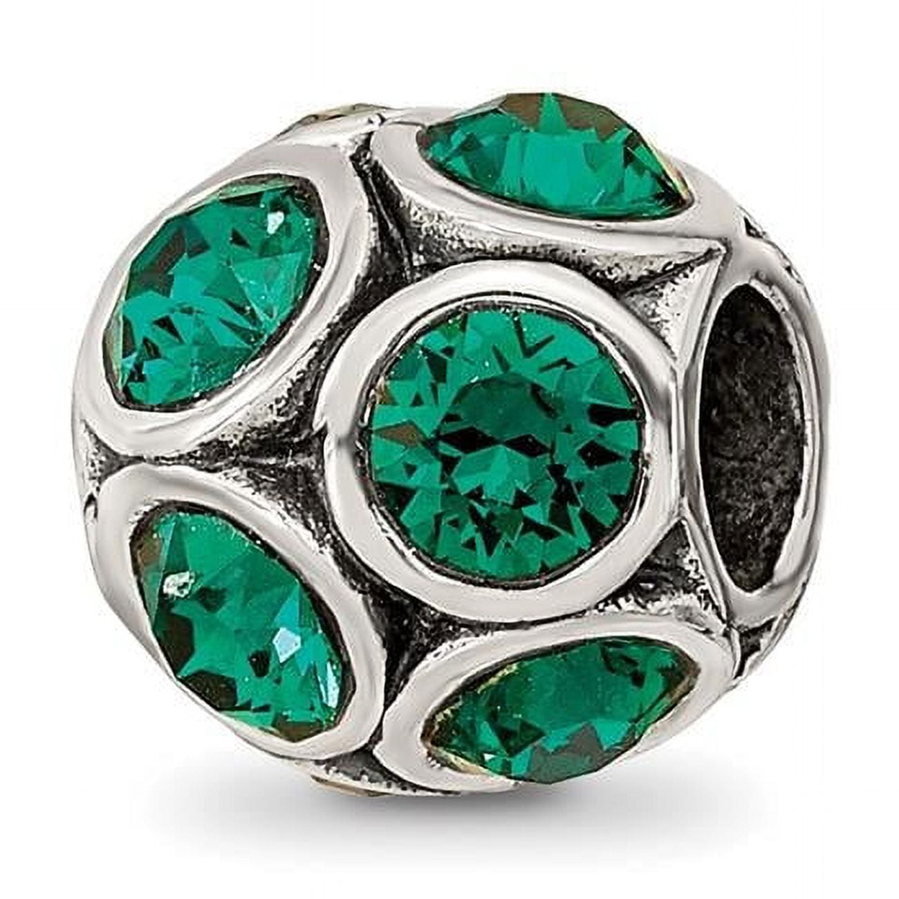 Sterling Silver Reflections May Preciosa Crystal Bead