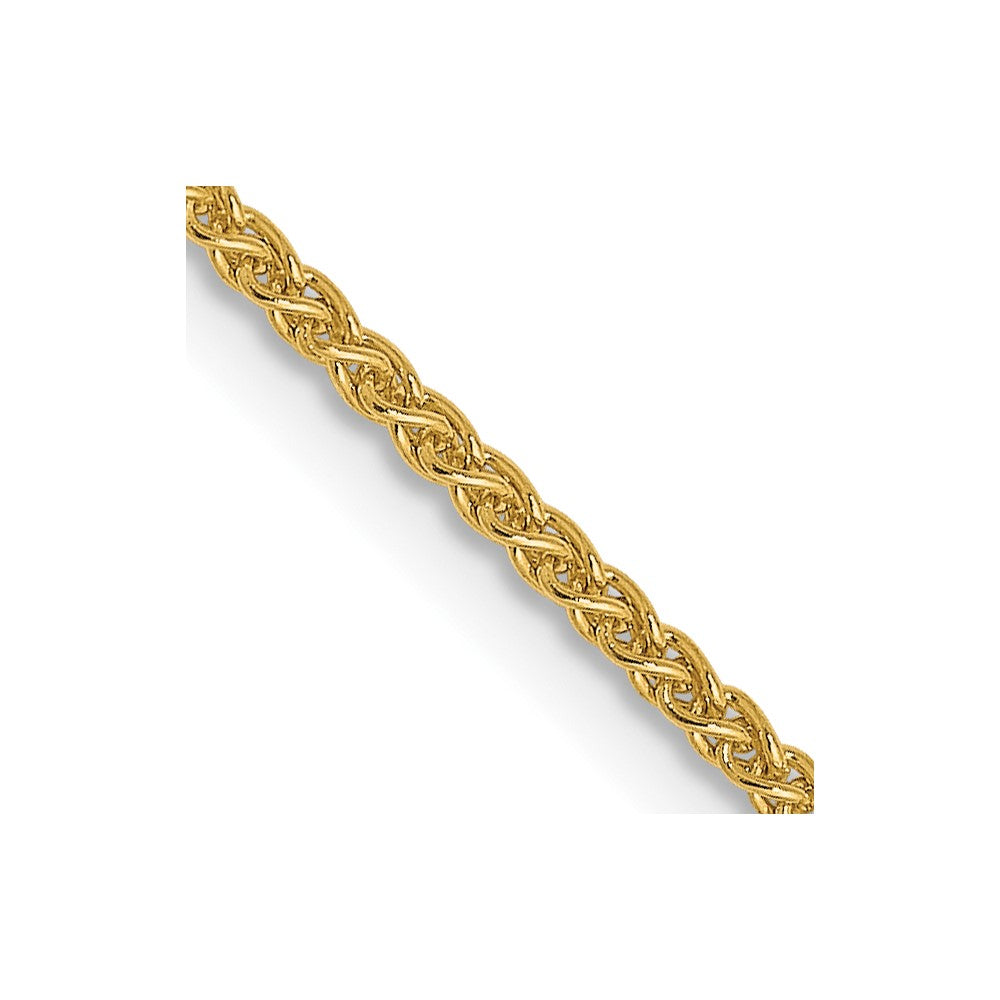 14K 1.2mm Spiga (Wheat) Chain