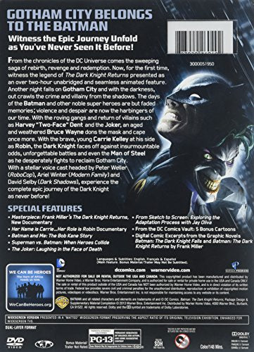 Batman: The Dark Knight Returns (DCU) (DVD), Warner Home Video, Animation