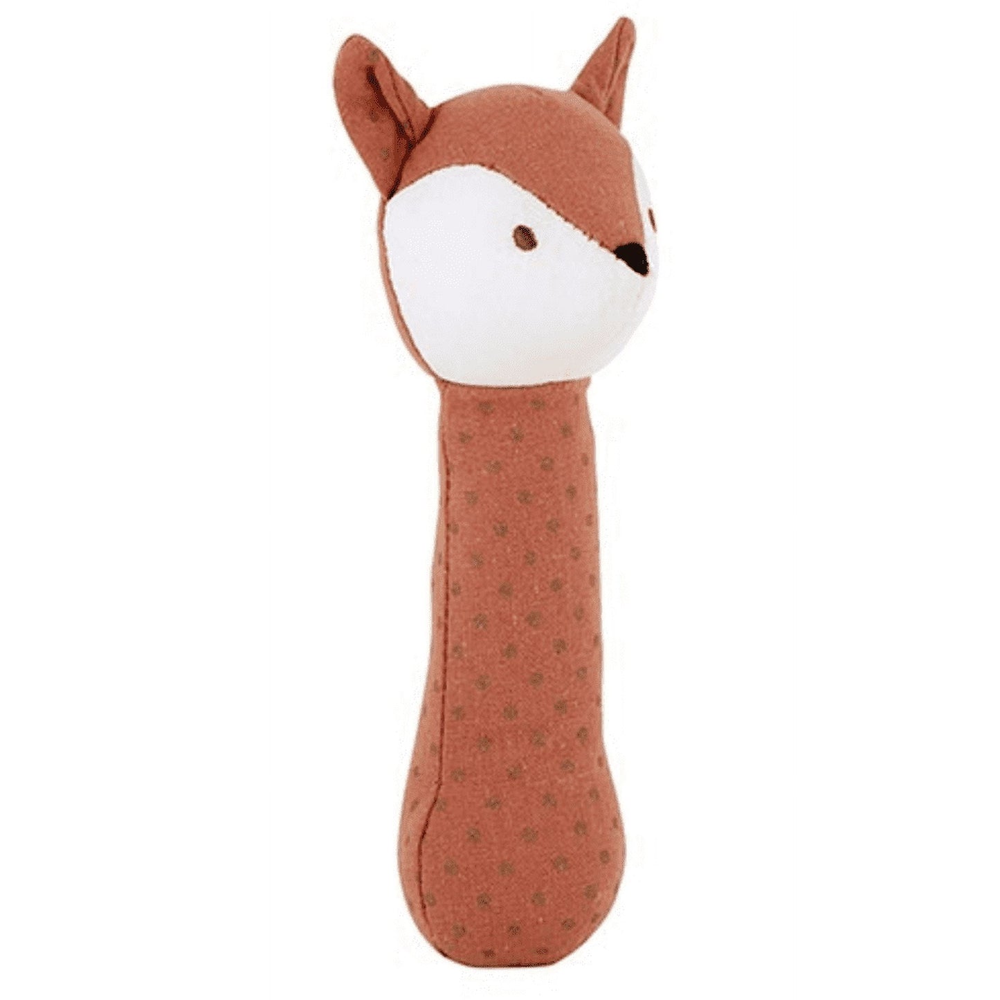 Baby Linen Post Rattle