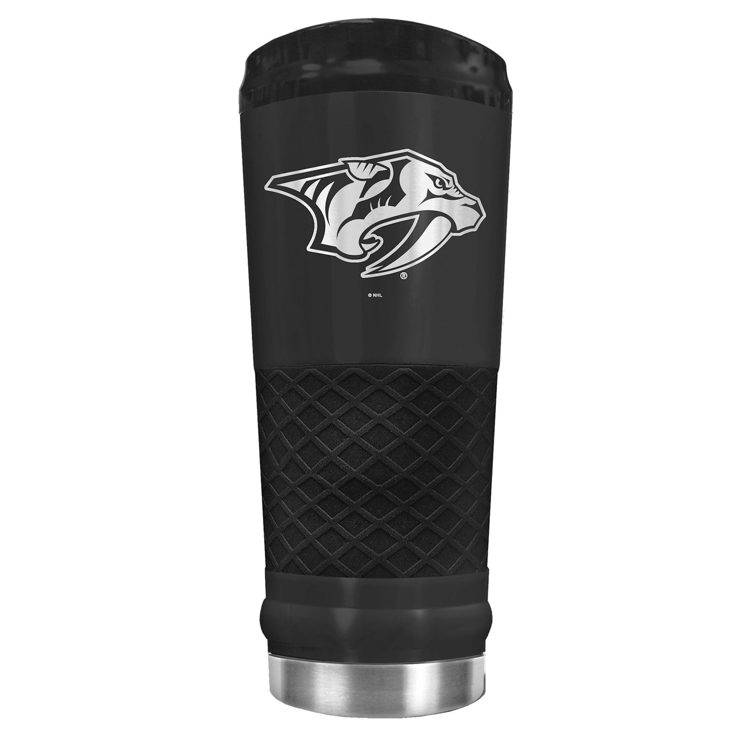 Black Arizona Coyotes Stealth Matte 24oz Tumbler